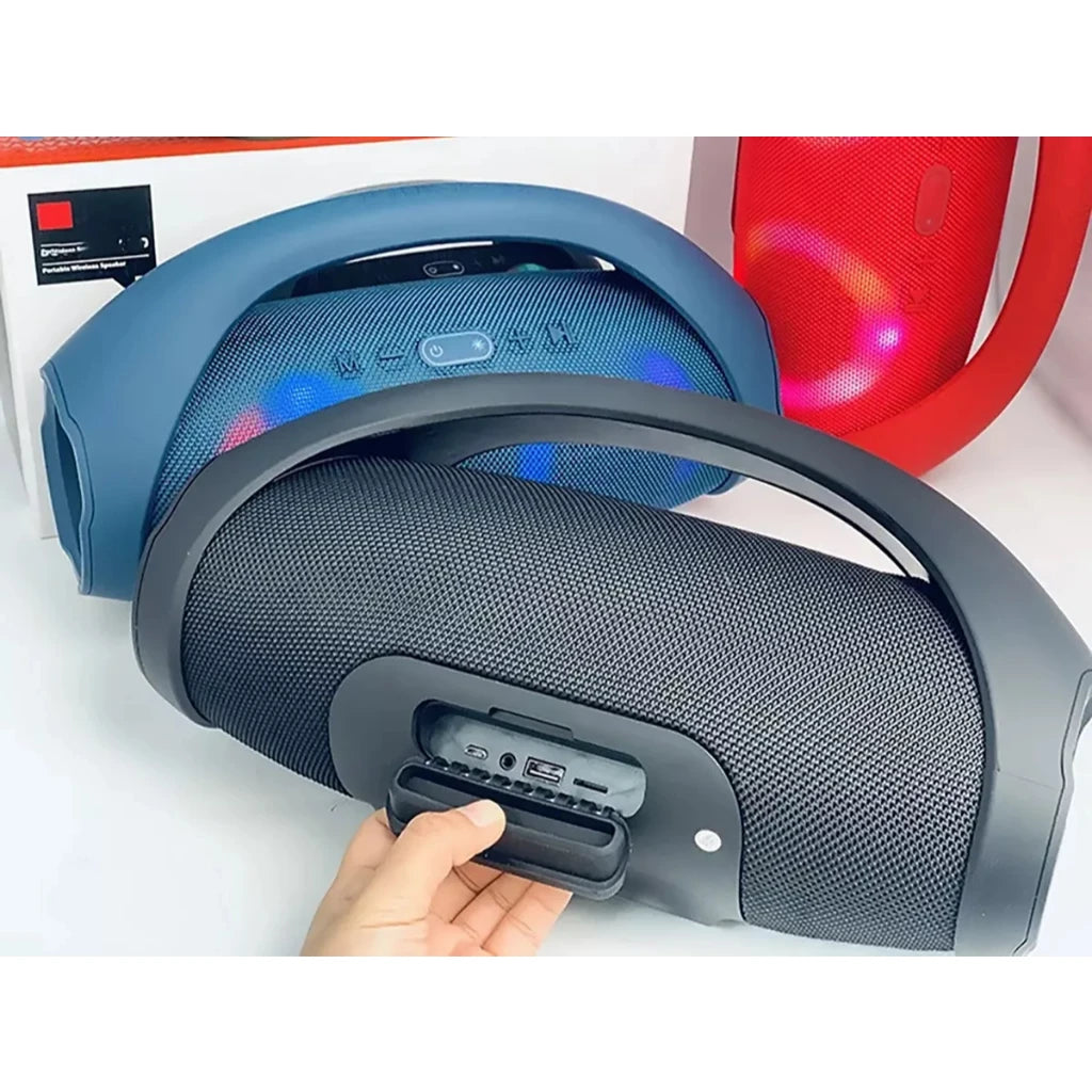 Caixa de Som Portátil Bluetooth Bombox 2 Iluminação LED RGB