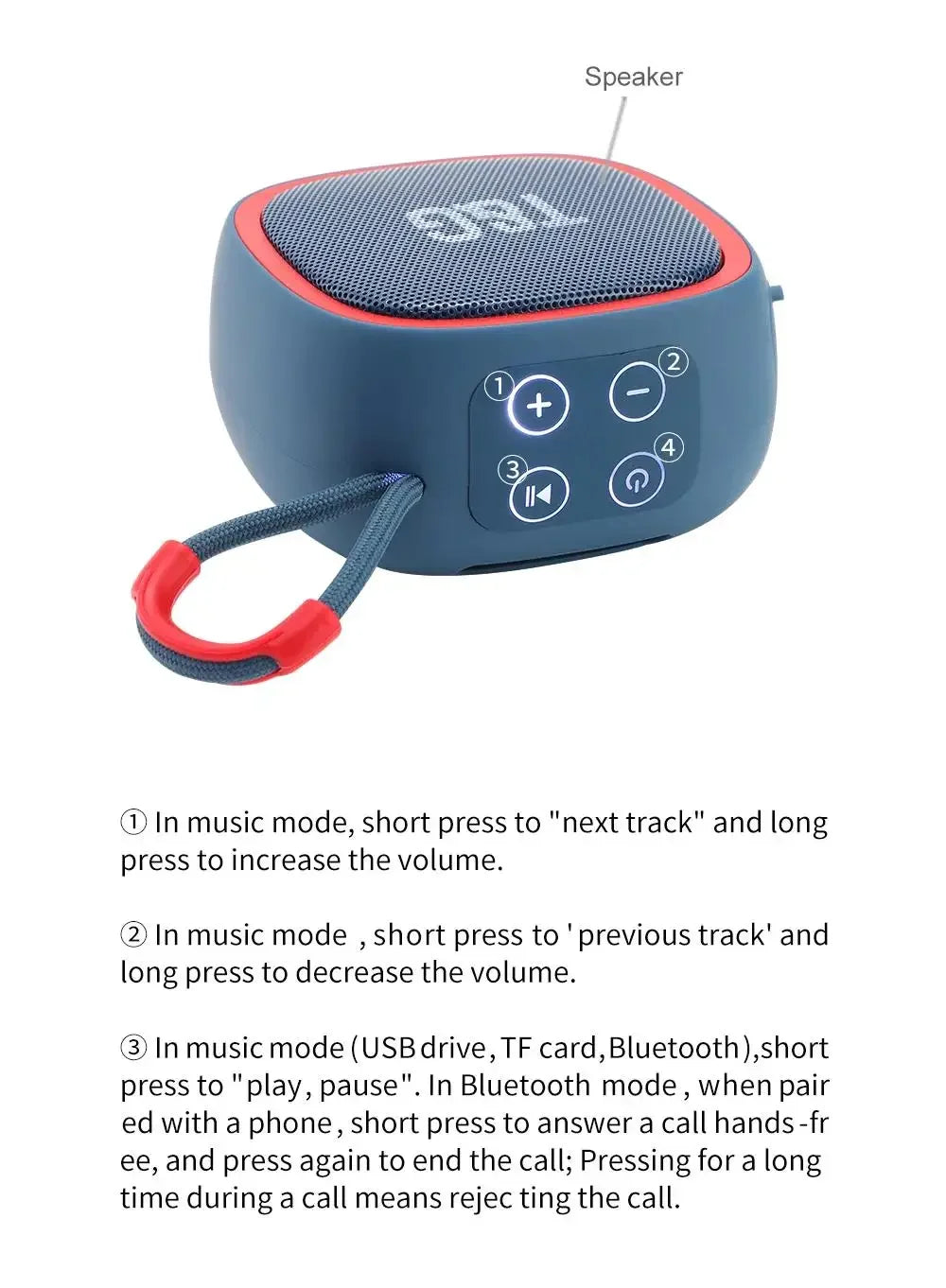 Caixa De Som Bluetooth TG-659