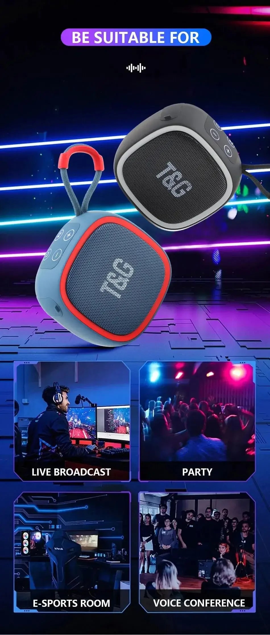 Caixa De Som Bluetooth TG-659