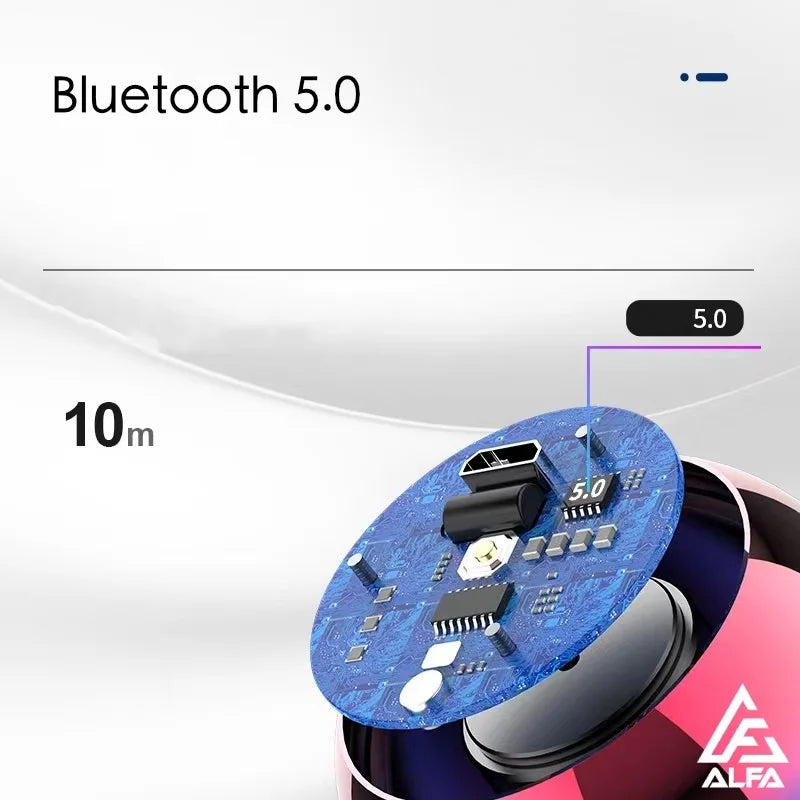 Mini Caixa De Som M3 Bluetooth Tws Speaker Amplificada 3w