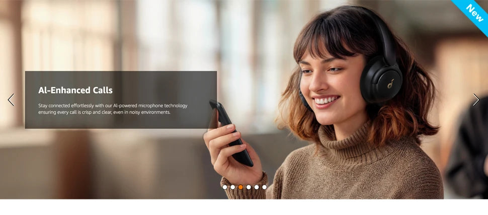 Fones de ouvido híbridos Soundcore by Anker Life Q30 com cancelamento de ruído ativo, sem fio Bluetooth, fone de ouvido supra-auricular