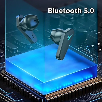 Fones de Ouvido X15 TWS Bluetooth 5.0 – Estéreo Surround sem Fio, com Baixa Latência para Jogos, Cancelamento de Ruído e Microfone – Neverdie Store. 🎮🎧