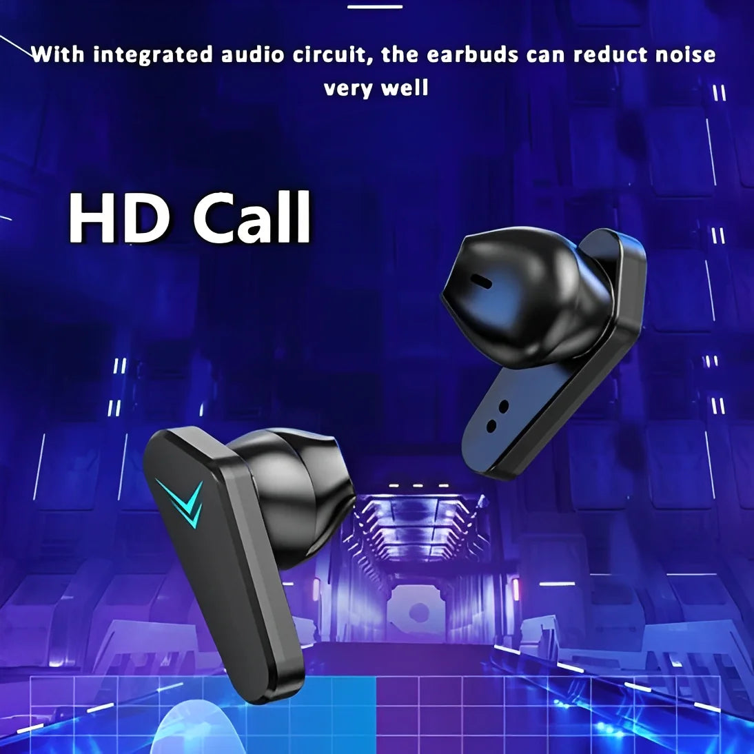 Fones de Ouvido X15 TWS Bluetooth 5.0 – Estéreo Surround sem Fio, com Baixa Latência para Jogos, Cancelamento de Ruído e Microfone – Neverdie Store. 🎮🎧