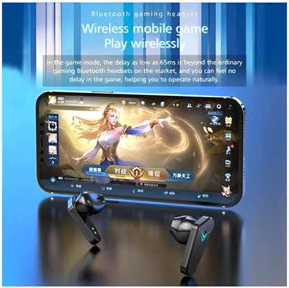 Fones de Ouvido X15 TWS Bluetooth 5.0 – Estéreo Surround sem Fio, com Baixa Latência para Jogos, Cancelamento de Ruído e Microfone – Neverdie Store. 🎮🎧