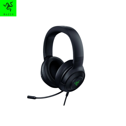Headset Gamer com Fio Razer Kraken V3 X Original – Som Surround 7.1 com Driver TRIFORCE de 40mm e Microfone Cardioide HYPERCLEAR