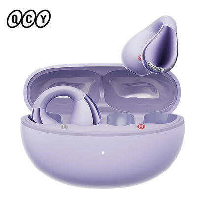 Fones de ouvido QCY Crossky C30 com clipe de orelha