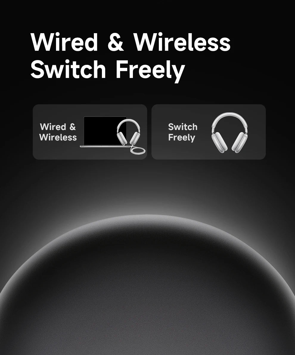 Fones de ouvido sem fio Picun F8 Pro ANC com rastreamento de cabeça, áudio espacial 3D - 52dB ANC HIFI, fone de ouvido Bluetooth ENC, microfone HD, aplicativo de baixa latência