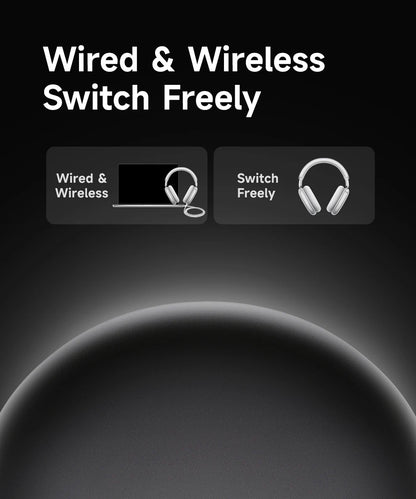 Fones de ouvido sem fio Picun F8 Pro ANC com rastreamento de cabeça, áudio espacial 3D - 52dB ANC HIFI, fone de ouvido Bluetooth ENC, microfone HD, aplicativo de baixa latência