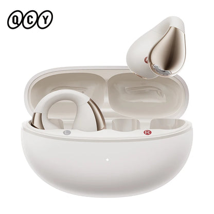 Fones de ouvido QCY Crossky C30 com clipe de orelha