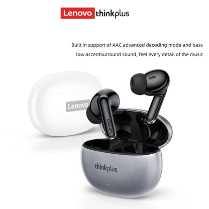 Fones de Ouvido Bluetooth Lenovo Thinkplus XT88 In Ear com Microfones Duplos, Redução de Ruído Estéreo, Graves HiFi e Controle Touch.