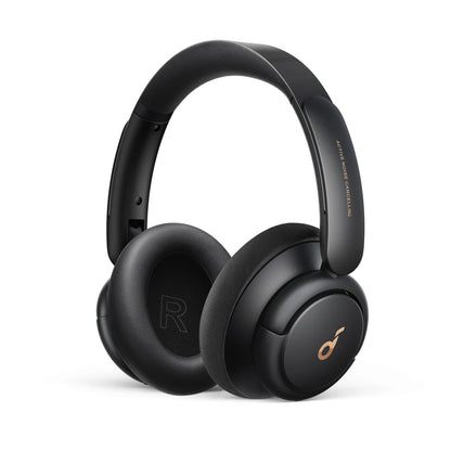Fones de ouvido híbridos Soundcore by Anker Life Q30 com cancelamento de ruído ativo, sem fio Bluetooth, fone de ouvido supra-auricular