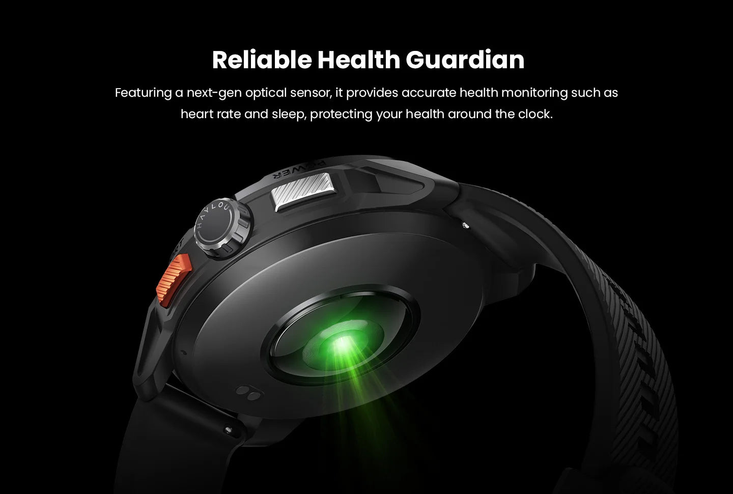 Relógio Inteligente Haylou Solar Ultra GPS com Tela AMOLED de 1,6”, Taxa de Atualização de 60Hz, Chamadas Bluetooth, Resistência à Água de 5ATM, Relógio Inteligente Esportivo