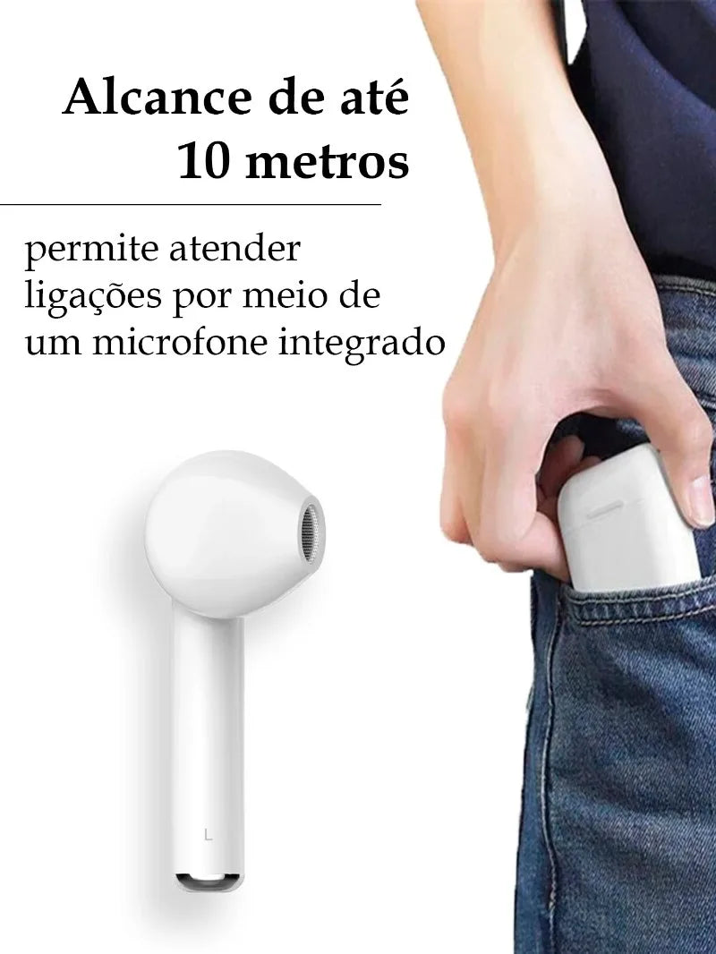Fones de Ouvido Sem Fio I7S TWS – Fones Bluetooth Estéreo Sem Fio