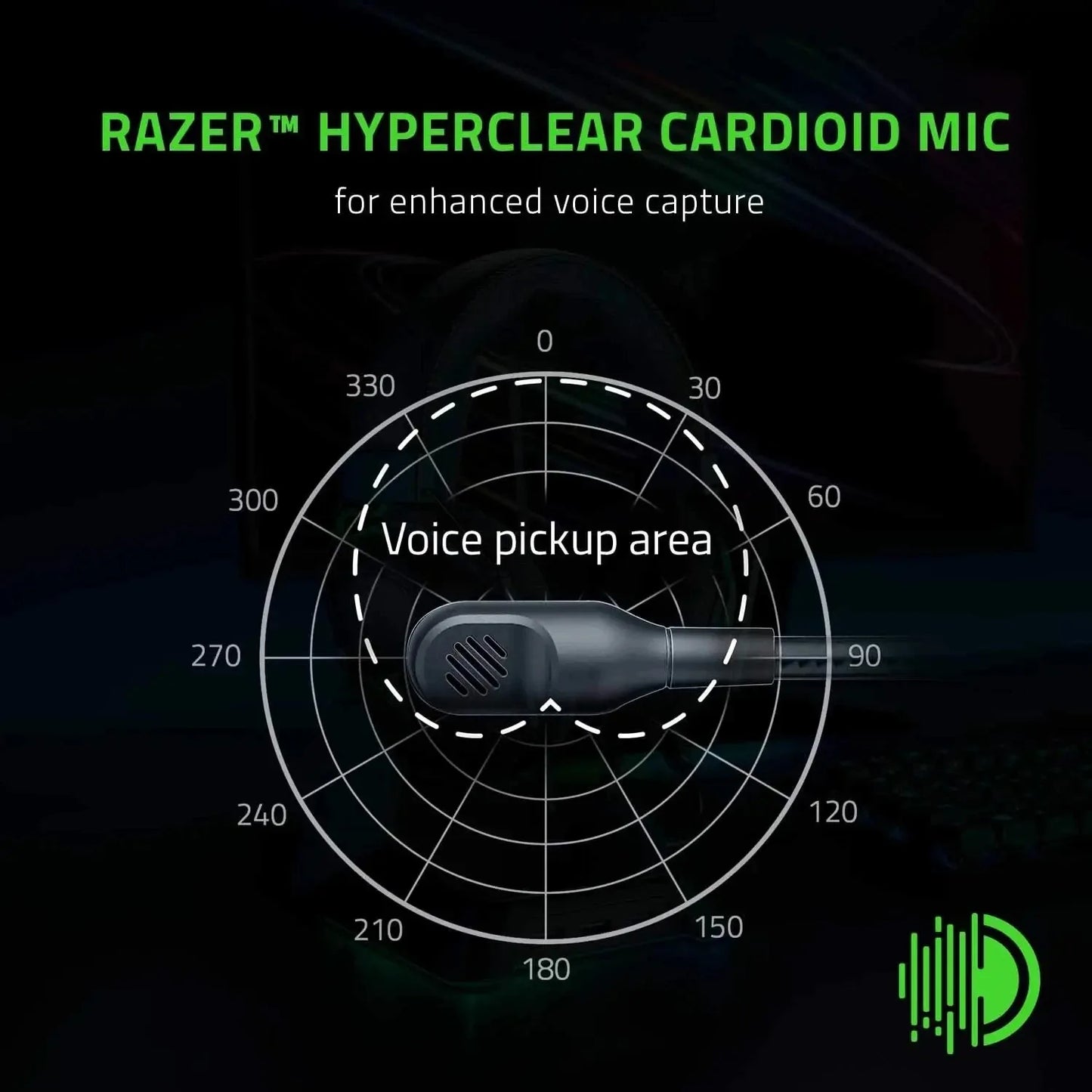 Razer BlackShark V2 X Headset com Fio para eSports – Cancelamento Passivo Avançado de Ruído, Som Surround 7.1, Microfone Cardioide Hyperclear