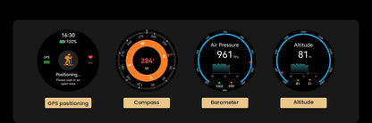 Relógio Inteligente Haylou Solar Ultra GPS com Tela AMOLED de 1,6”, Taxa de Atualização de 60Hz, Chamadas Bluetooth, Resistência à Água de 5ATM, Relógio Inteligente Esportivo