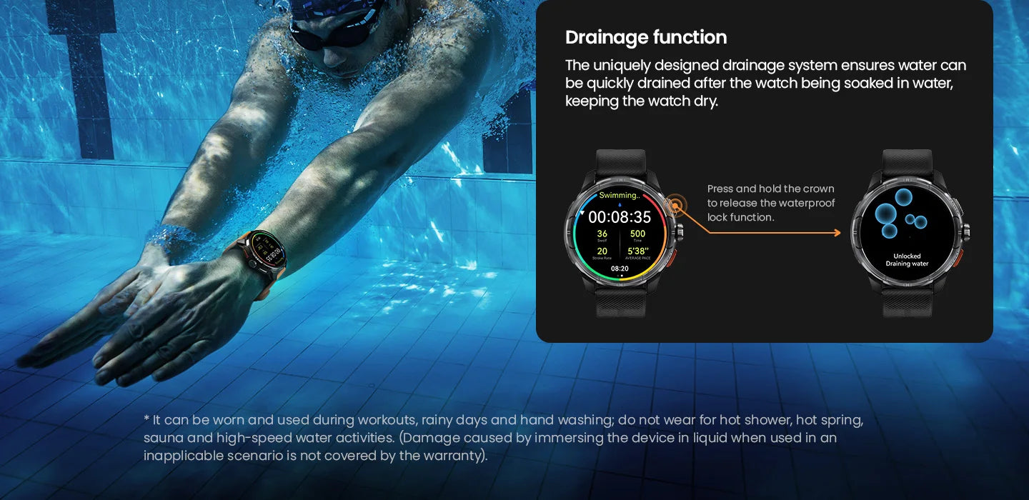 Relógio Inteligente Haylou Solar Ultra GPS com Tela AMOLED de 1,6”, Taxa de Atualização de 60Hz, Chamadas Bluetooth, Resistência à Água de 5ATM, Relógio Inteligente Esportivo