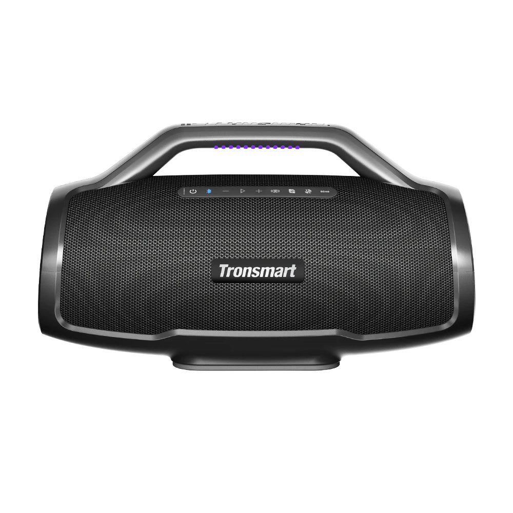 Tronsmart Bang Max Speaker Bluetooth Speaker com 130 W, sistema de som de 3 vias, sincronização com mais de 100 alto-falantes, controle por aplicativo, entrada para guitarra/microfone