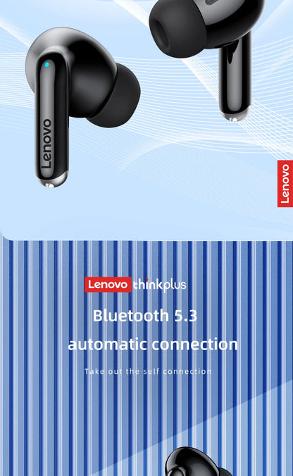 Fones de Ouvido Bluetooth Lenovo Thinkplus XT88 In Ear com Microfones Duplos, Redução de Ruído Estéreo, Graves HiFi e Controle Touch.