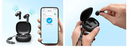 Fones de ouvido sem fio Soundcore by Anker P20i True Wireless 30H Fones de ouvido Bluetooth Fones de ouvido sem fio Bluetooth