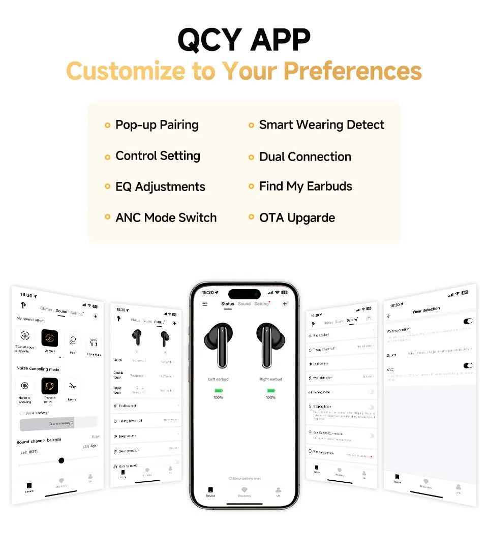 Bluetooth QCY MeloBuds Pro ANC