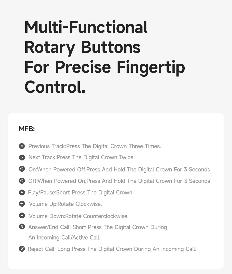 Fones de ouvido sem fio Picun F8 Pro ANC com rastreamento de cabeça, áudio espacial 3D - 52dB ANC HIFI, fone de ouvido Bluetooth ENC, microfone HD, aplicativo de baixa latência