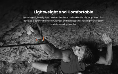 Relógio Inteligente Haylou Solar Ultra GPS com Tela AMOLED de 1,6”, Taxa de Atualização de 60Hz, Chamadas Bluetooth, Resistência à Água de 5ATM, Relógio Inteligente Esportivo