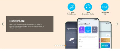 Fones de ouvido híbridos Soundcore by Anker Life Q30 com cancelamento de ruído ativo, sem fio Bluetooth, fone de ouvido supra-auricular