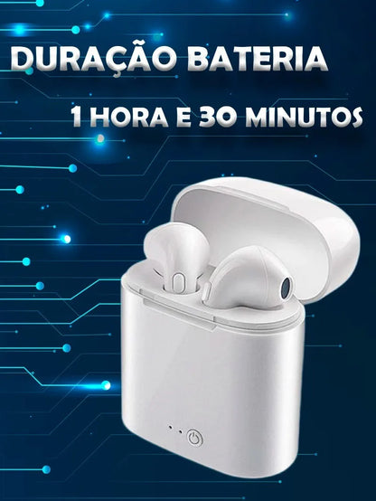 Fones de Ouvido Sem Fio I7S TWS – Fones Bluetooth Estéreo Sem Fio