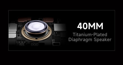 Fones de ouvido sem fio Picun F8 Pro ANC com rastreamento de cabeça, áudio espacial 3D - 52dB ANC HIFI, fone de ouvido Bluetooth ENC, microfone HD, aplicativo de baixa latência