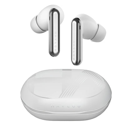 Fones de ouvido HAYLOU Mori Pro Bluetooth 5.4 - 43dB ANC com cancelamento de ruído ativo, fones de ouvido sem fio com 6 microfones e bateria com duração de 35 horas
