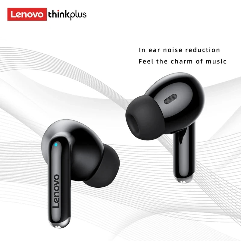 Fones de Ouvido Bluetooth Lenovo Thinkplus XT88 In Ear com Microfones Duplos, Redução de Ruído Estéreo, Graves HiFi e Controle Touch.