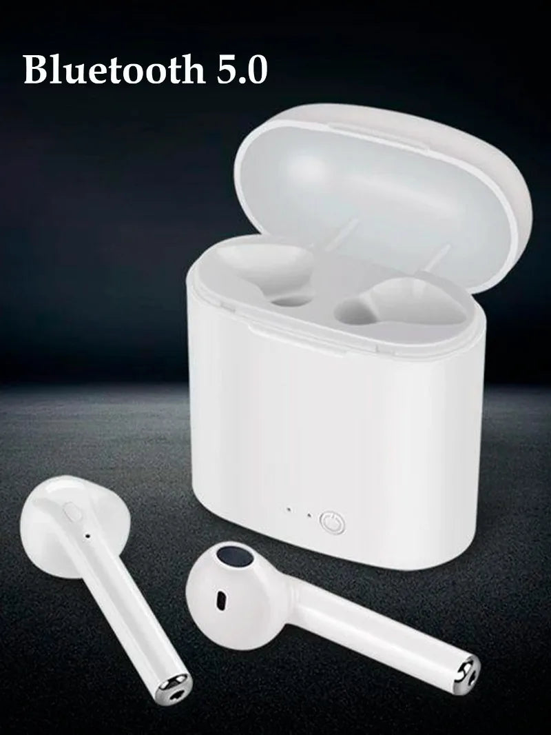 Fones de Ouvido Sem Fio I7S TWS – Fones Bluetooth Estéreo Sem Fio