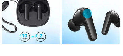 Fones de ouvido sem fio Soundcore by Anker P20i True Wireless 30H Fones de ouvido Bluetooth Fones de ouvido sem fio Bluetooth